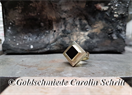 Ring 585 Gelbgold, Onyxcarre